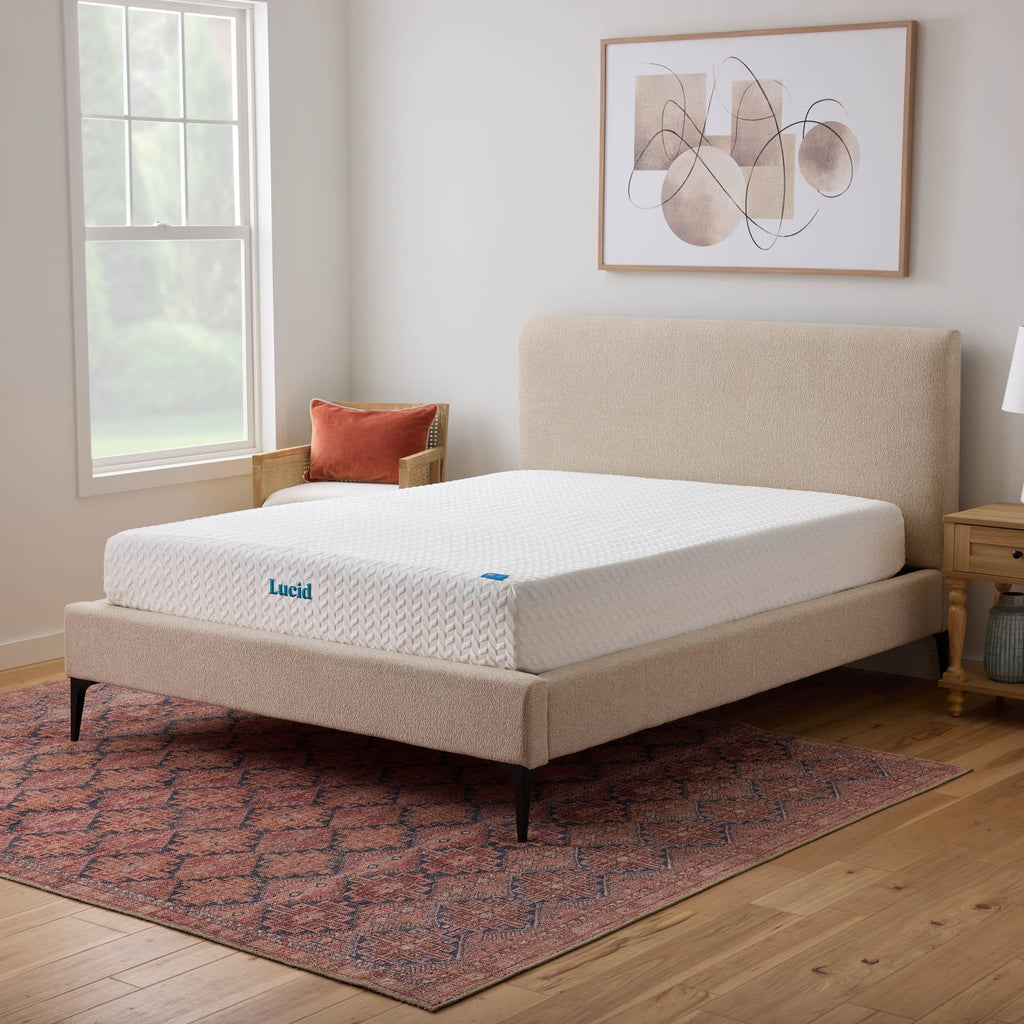 Materasso in memory foam di lusso Lucid da 10 pollici
