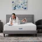 Materasso in memory foam Lucid da 12 pollici