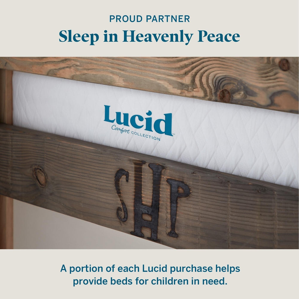 Materasso ibrido Lucid in gel e aloe vera da 12 pollici
