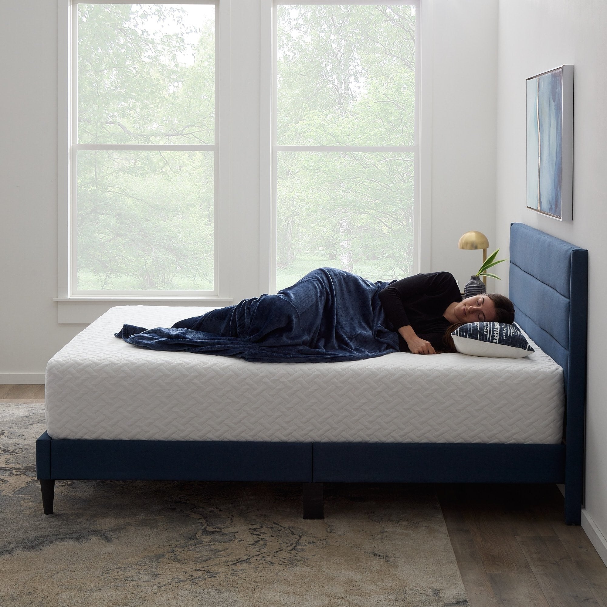 Materasso in memory foam gel Lucid da 14 pollici