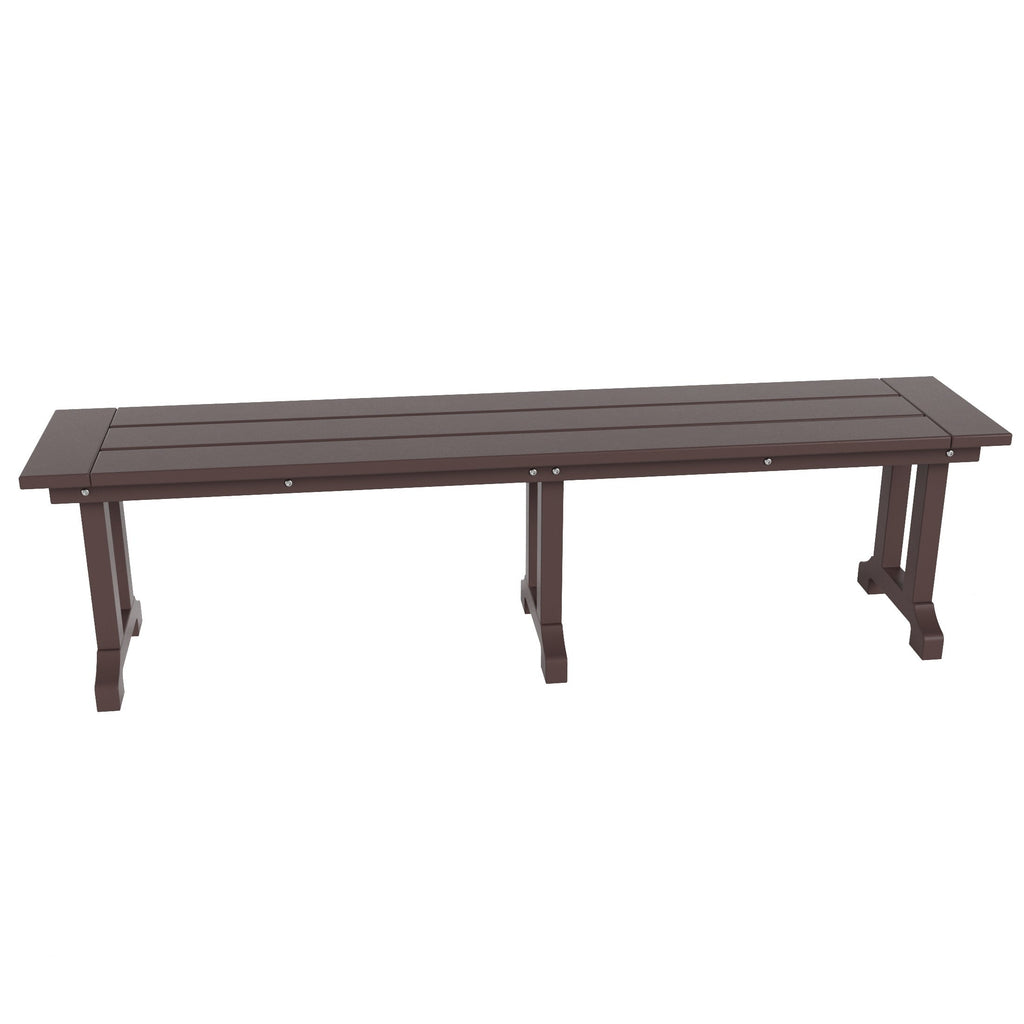 Panca da esterno Polytrends Laguna Hdpe All Weather Patio 65