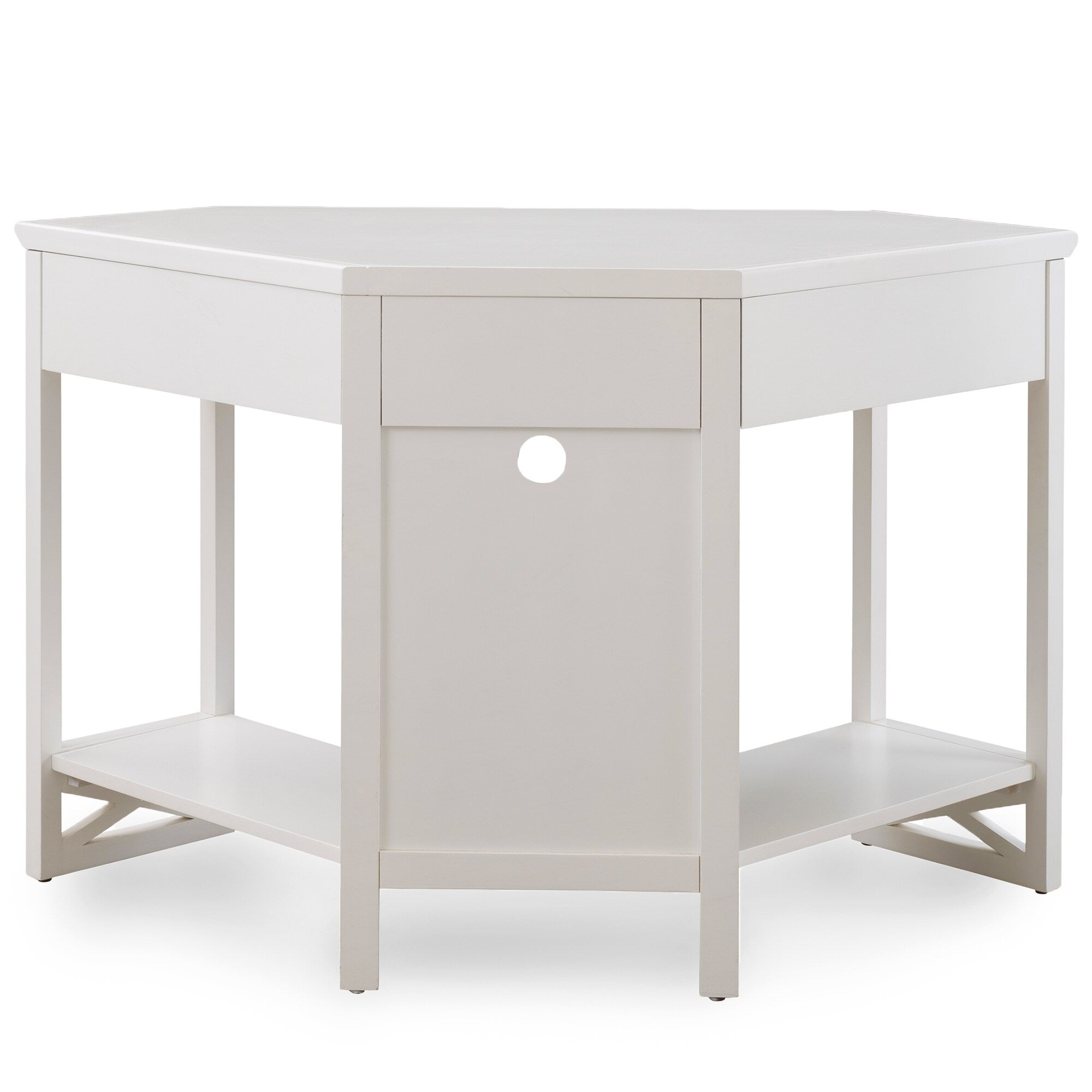 Scrivania angolare Mission di Leick Home