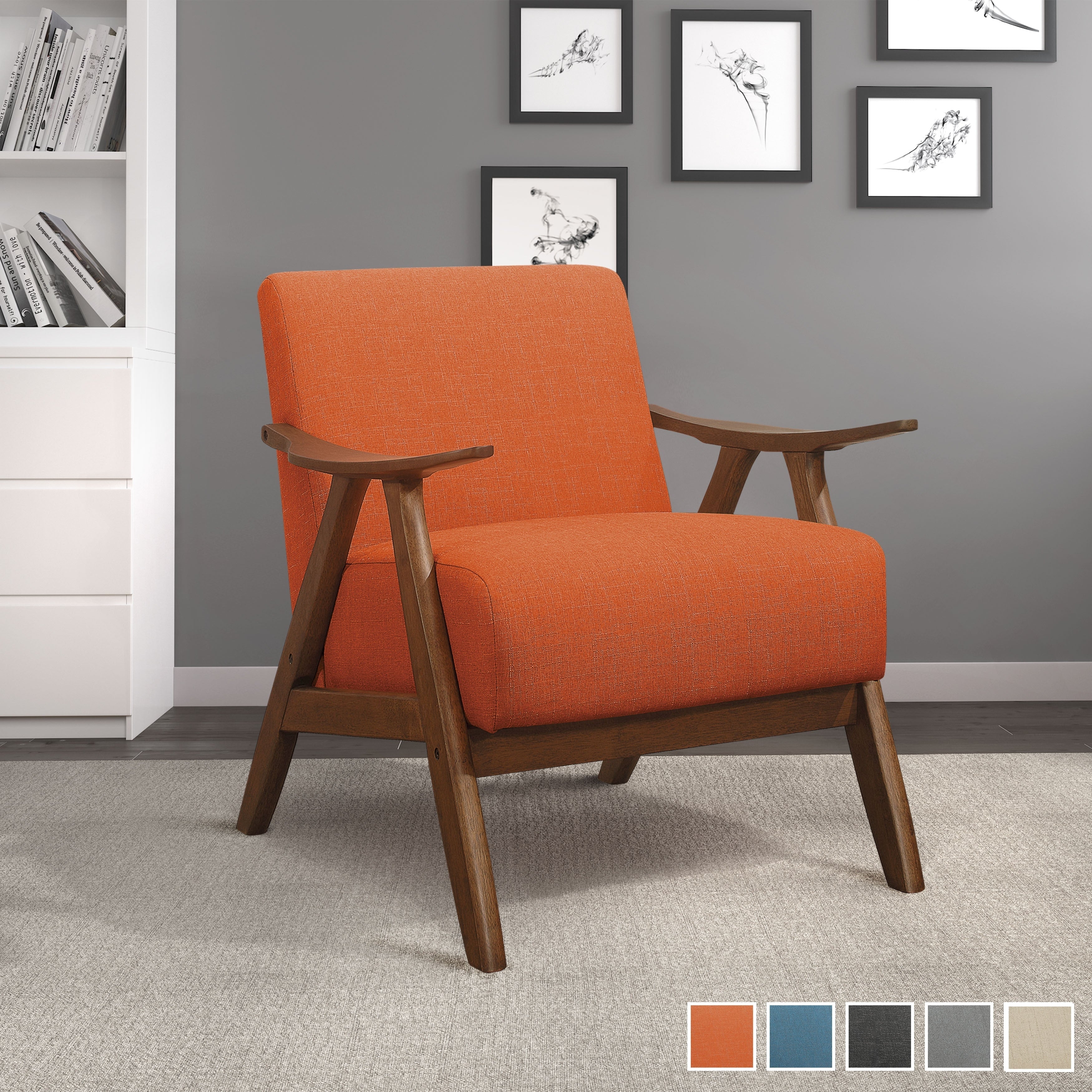 Poltrona Levine Retro Accent - 28,5 x 32 x 31,5