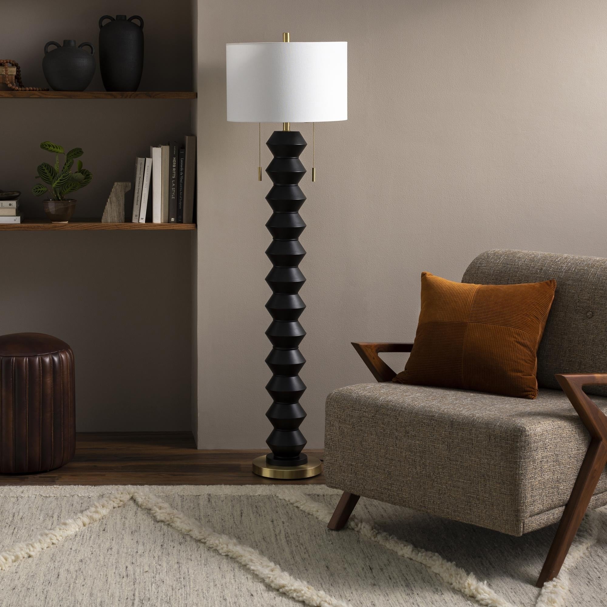 Lampada da terra moderna Livabliss Rogow