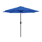 Ombrellone da giardino Lopes da 9 piedi con base in finitura bronzo e supporto per pesi incluso