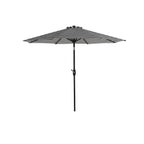 Ombrellone da giardino Lopes da 9 piedi con base in finitura bronzo e supporto per pesi incluso