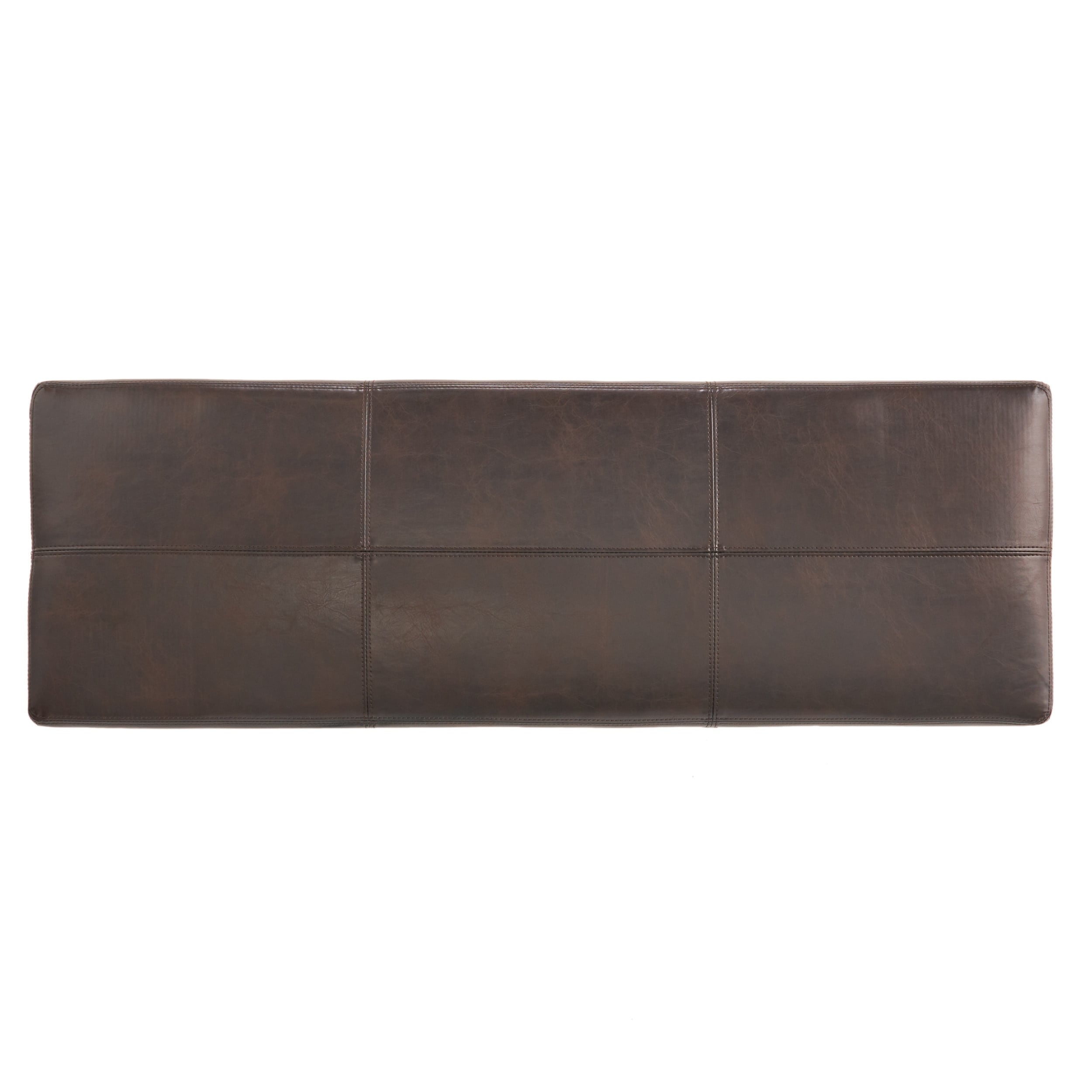 Panca portaoggetti in similpelle Lucinda di Christopher Knight Home - 51,25 L x 17,50 P x 16,25 A