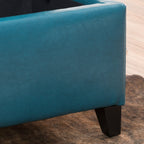 Panca portaoggetti in similpelle Lucinda di Christopher Knight Home - 51,25 L x 17,50 P x 16,25 A