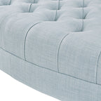 Pouf imbottito con rivestimento a forma di tavola da surf Madision Park Chase in legno massello