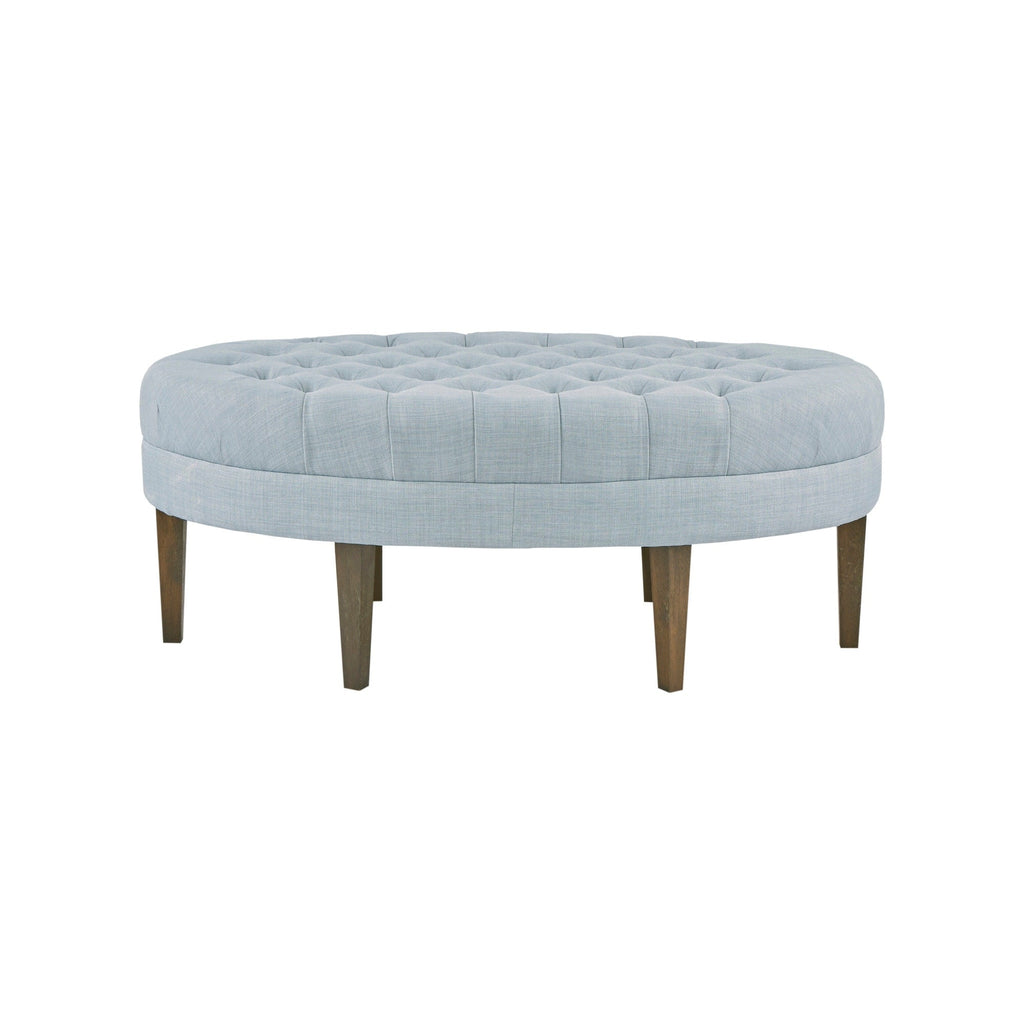 Pouf imbottito con rivestimento a forma di tavola da surf Madision Park Chase in legno massello