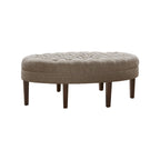 Pouf imbottito con rivestimento a forma di tavola da surf Madision Park Chase in legno massello