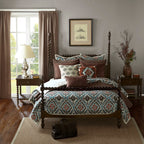 Comodino in legno tornito Madison Park Signature Beckett con cassetto e ripiano