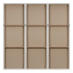 Madison Park Signature Sunburst Trittico dipinto a mano, set di 3 pezzi di arte murale in resina tridimensionale