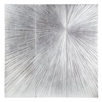 Madison Park Signature Sunburst Trittico dipinto a mano, set di 3 pezzi di arte murale in resina tridimensionale