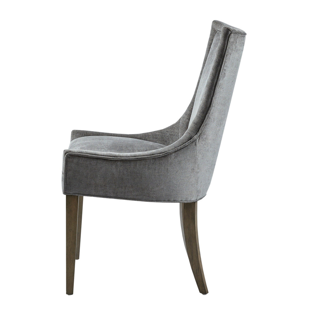 Sedie da pranzo laterali Madison Park Signature Ultra imbottite con gambe in legno (set da 2) - N/D