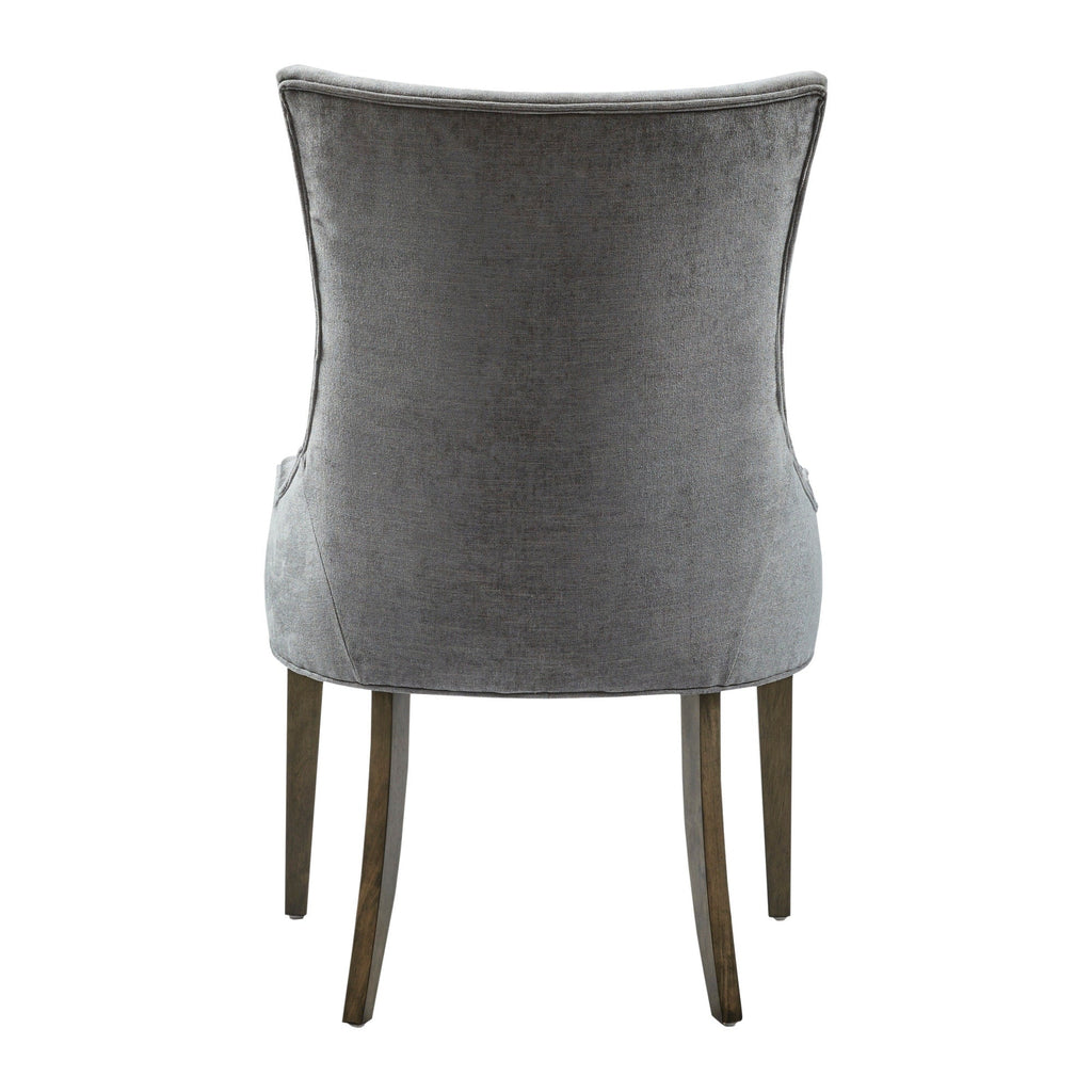 Sedie da pranzo laterali Madison Park Signature Ultra imbottite con gambe in legno (set da 2) - N/D