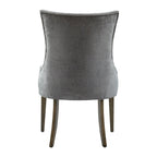 Sedie da pranzo laterali Madison Park Signature Ultra imbottite con gambe in legno (set da 2) - N/D