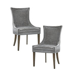 Sedie da pranzo laterali Madison Park Signature Ultra imbottite con gambe in legno (set da 2) - N/D