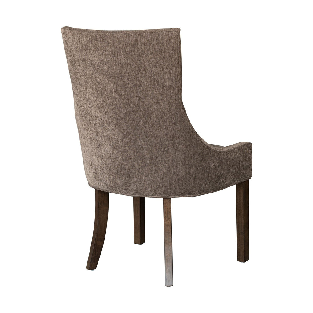 Sedie da pranzo laterali Madison Park Signature Ultra imbottite con gambe in legno (set da 2) - N/D