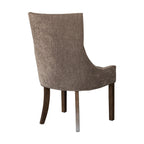 Sedie da pranzo laterali Madison Park Signature Ultra imbottite con gambe in legno (set da 2) - N/D