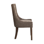Sedie da pranzo laterali Madison Park Signature Ultra imbottite con gambe in legno (set da 2) - N/D