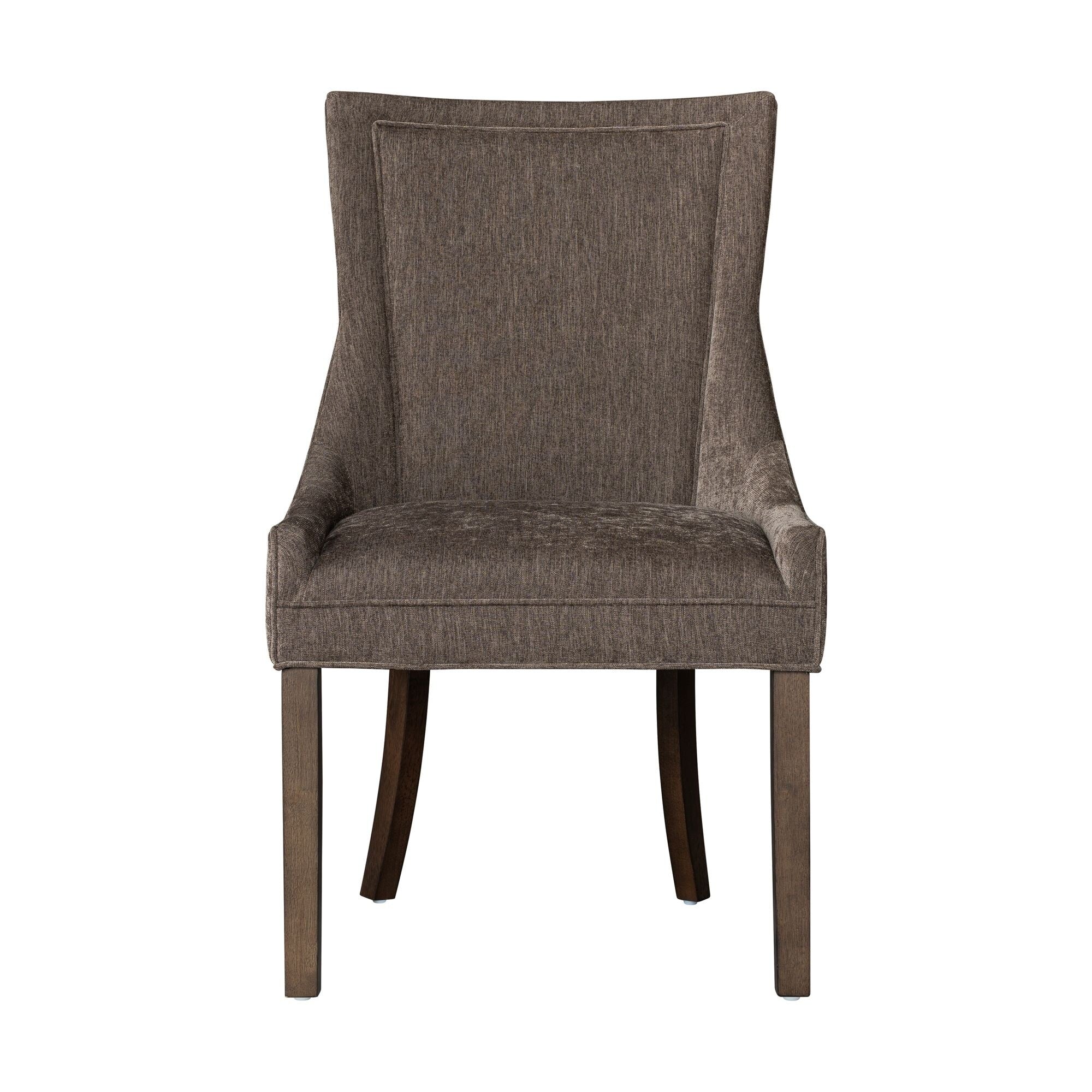Sedie da pranzo laterali Madison Park Signature Ultra imbottite con gambe in legno (set da 2) - N/D