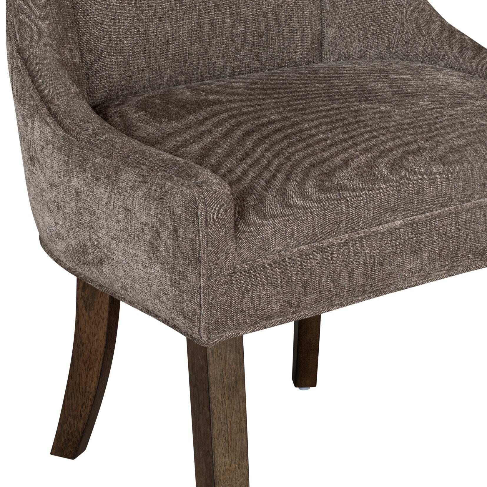 Sedie da pranzo laterali Madison Park Signature Ultra imbottite con gambe in legno (set da 2) - N/D