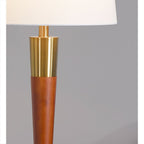 Lampade da tavolo Manhattan 30 in legno duro (set da 2)