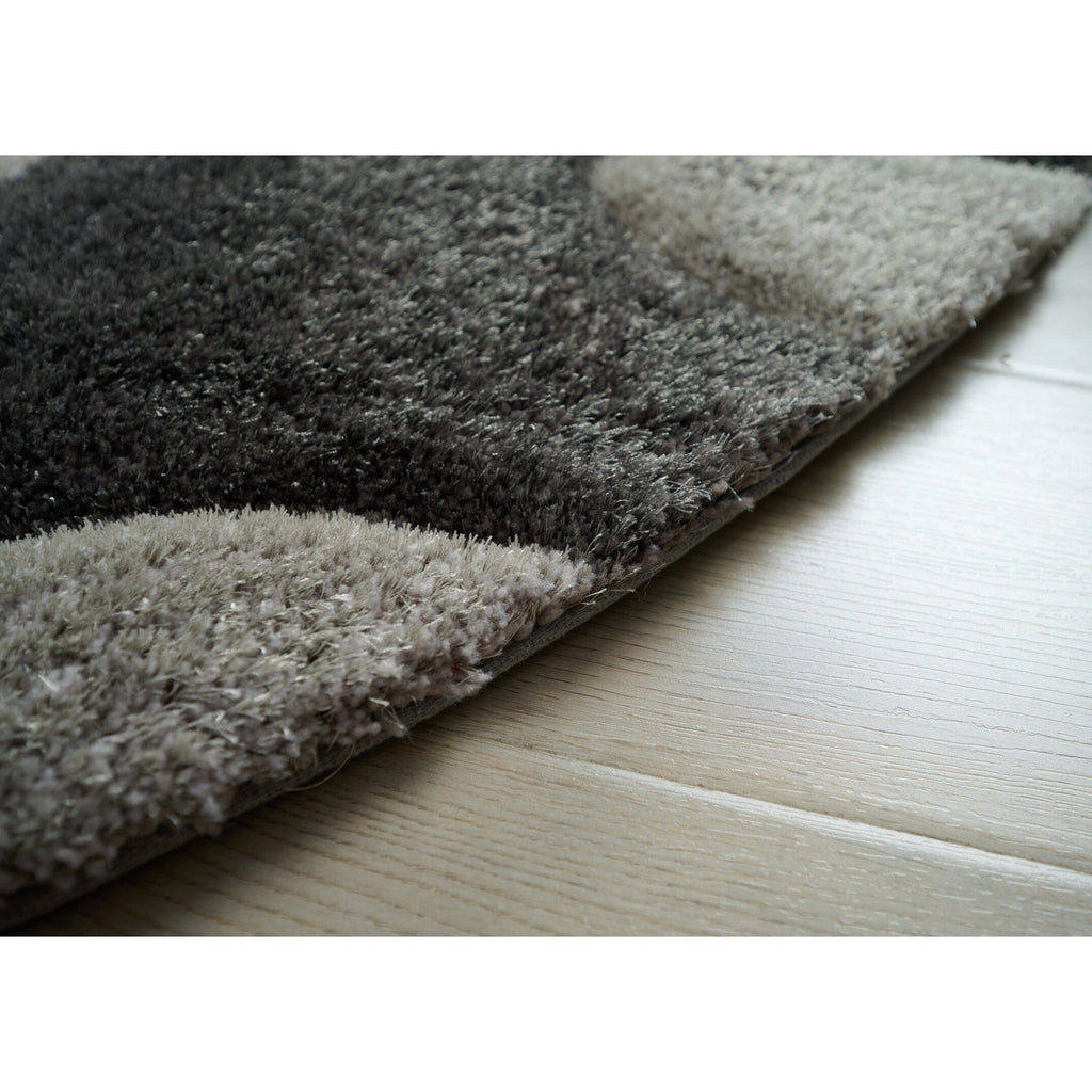 Tappeto dal design astratto Mateos Shag