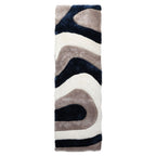 Tappeto dal design astratto Mateos Shag