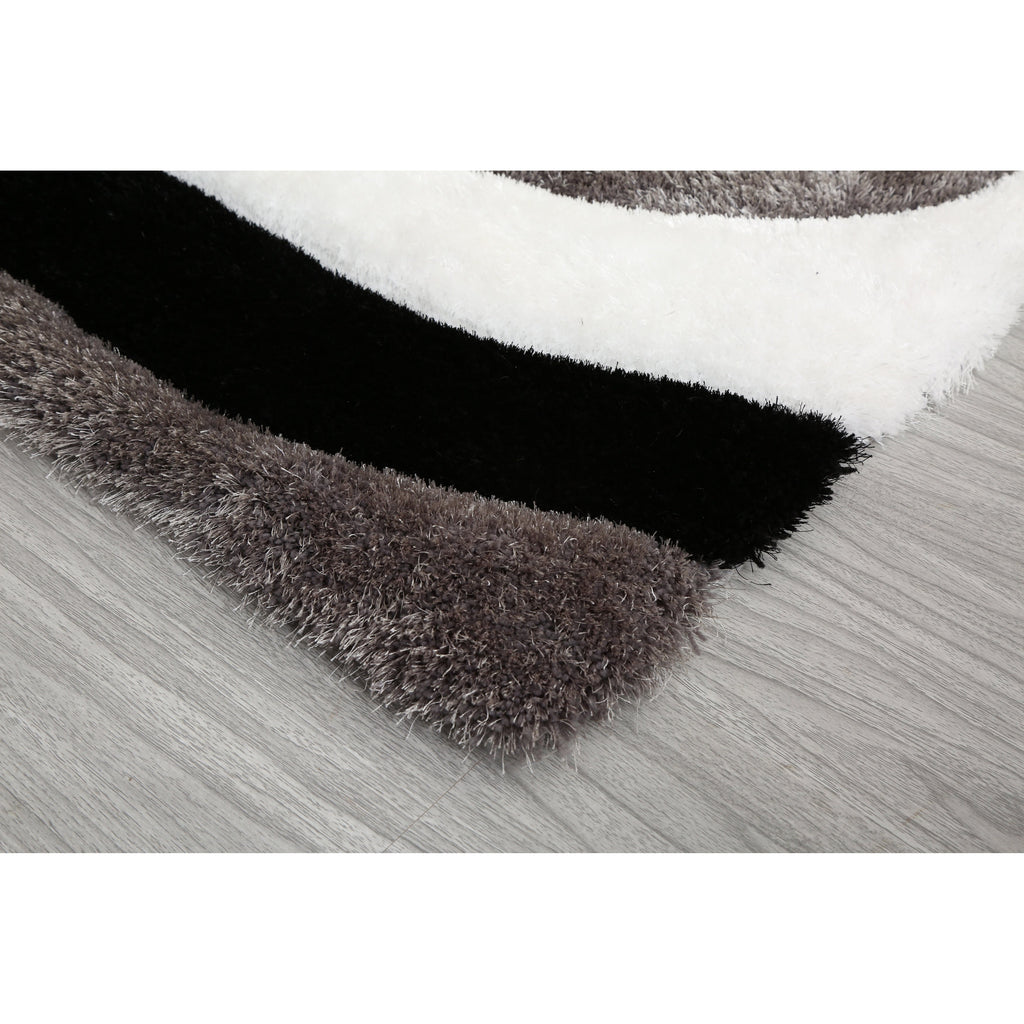 Tappeto dal design astratto Mateos Shag