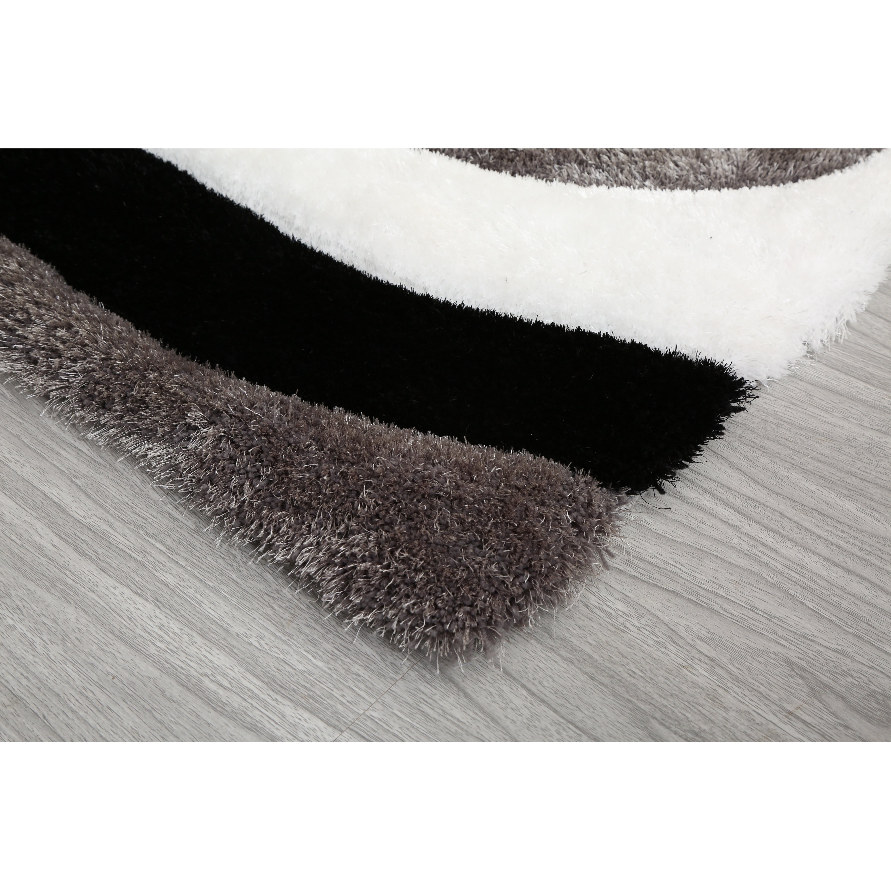Tappeto dal design astratto Mateos Shag