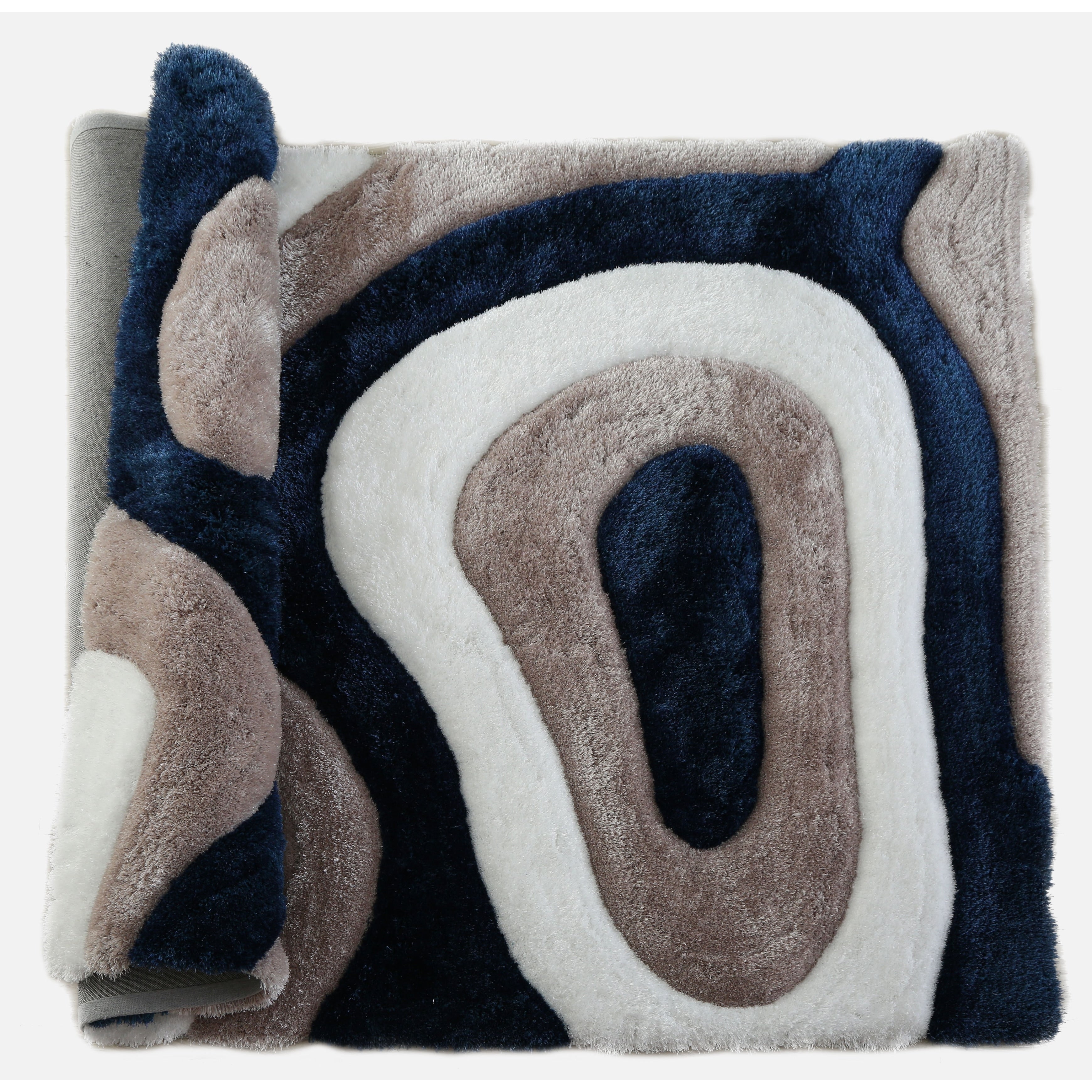 Tappeto dal design astratto Mateos Shag