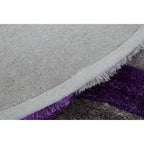 Tappeto dal design astratto Mateos Shag