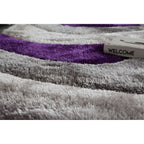 Tappeto dal design astratto Mateos Shag