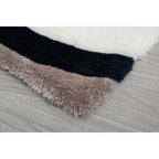 Tappeto dal design astratto Mateos Shag