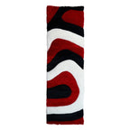Tappeto dal design astratto Mateos Shag