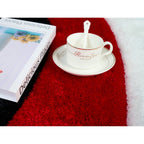 Tappeto dal design astratto Mateos Shag