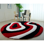 Tappeto dal design astratto Mateos Shag