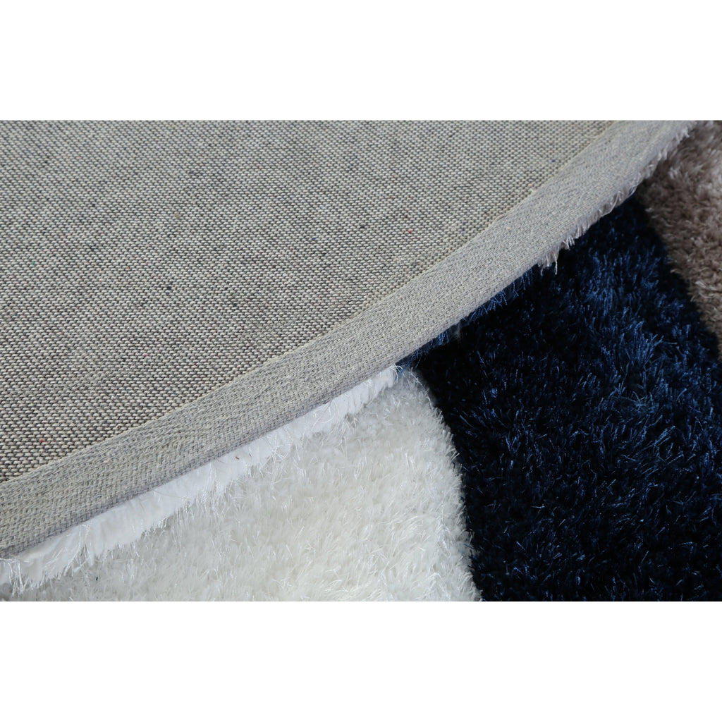 Tappeto dal design astratto Mateos Shag