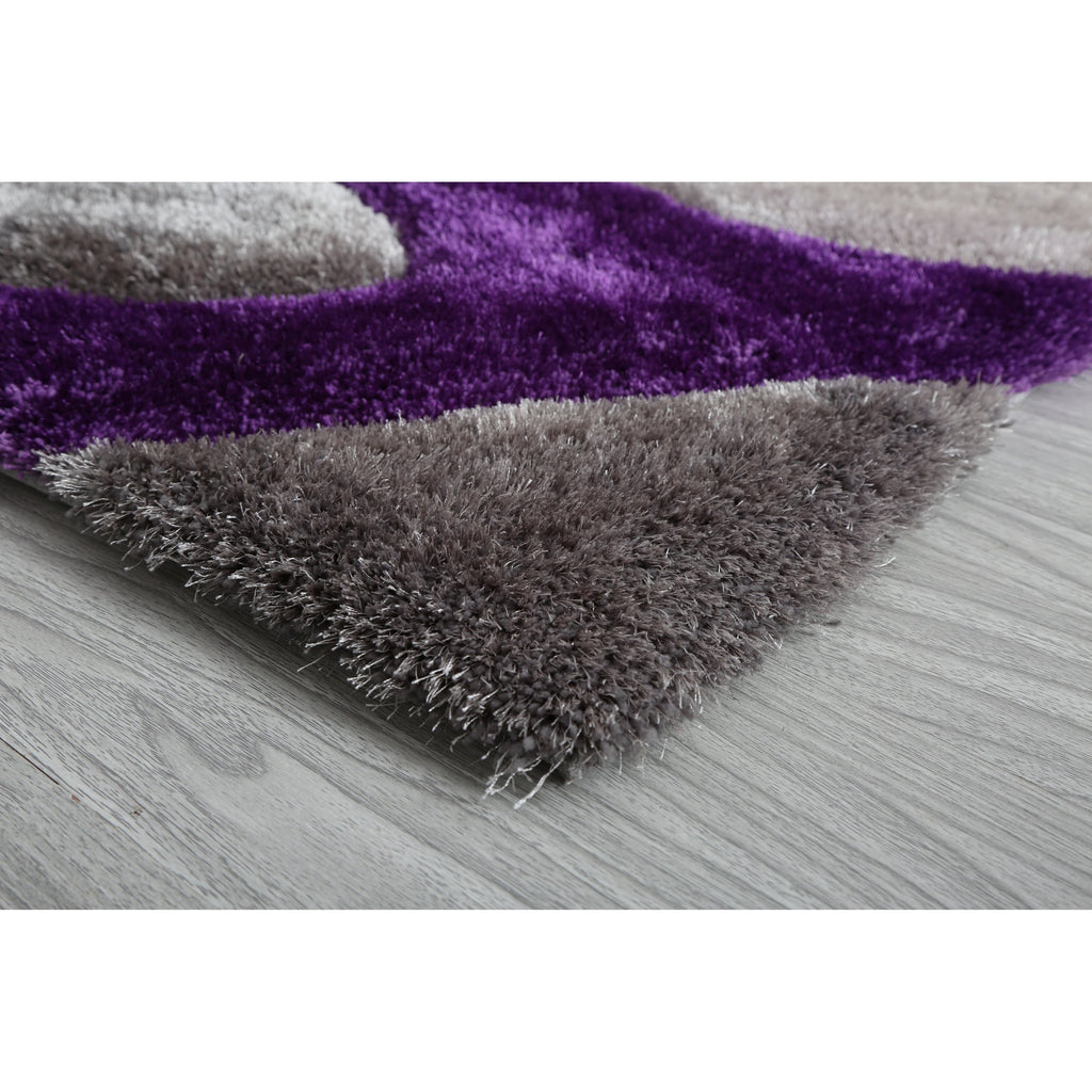 Tappeto dal design astratto Mateos Shag
