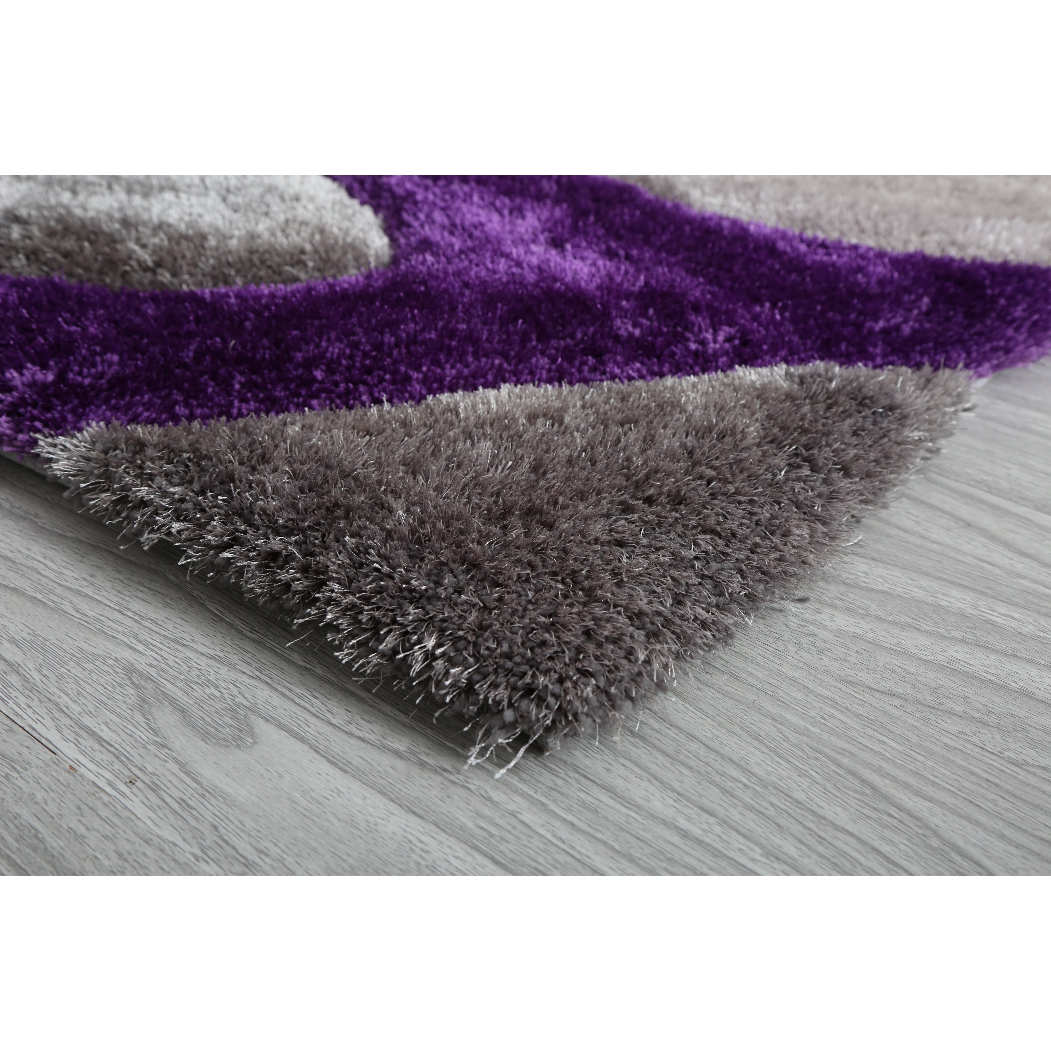 Tappeto dal design astratto Mateos Shag