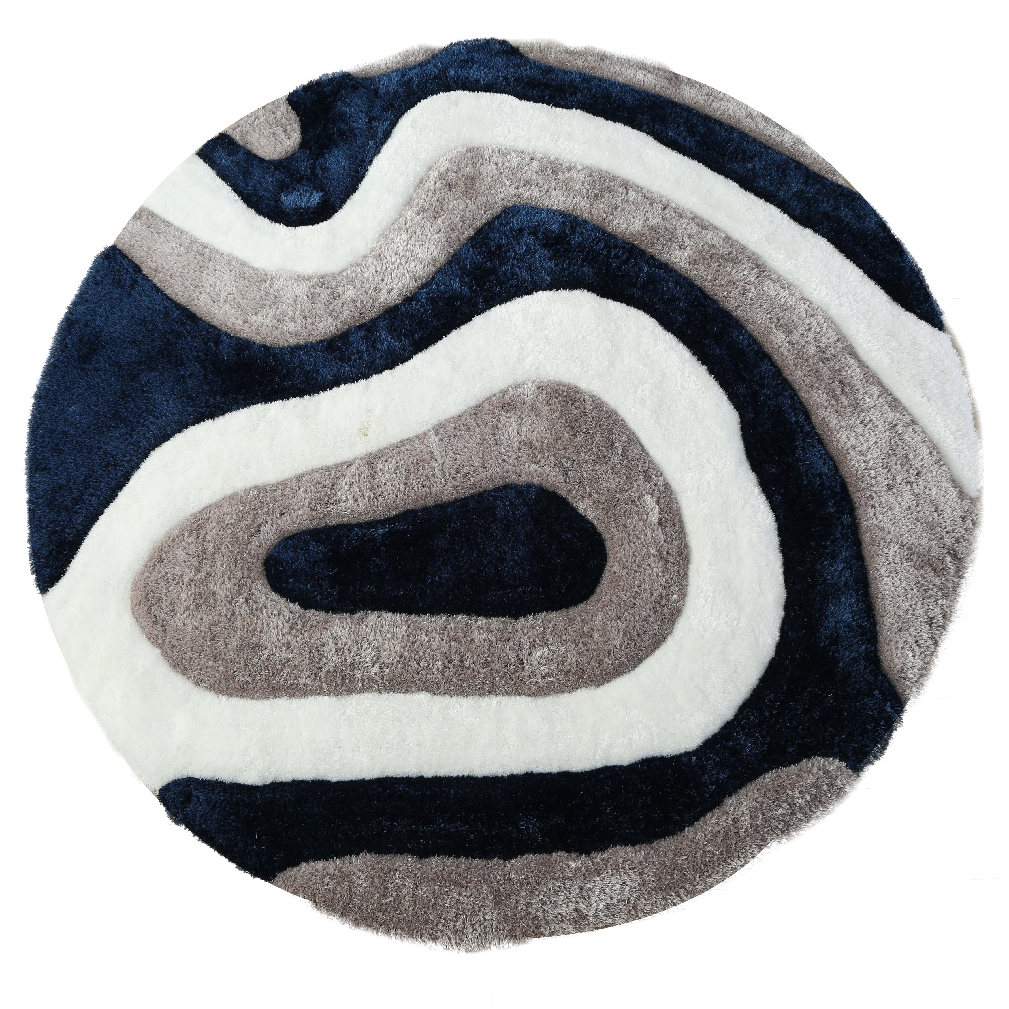 Tappeto dal design astratto Mateos Shag