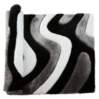 Tappeto dal design astratto Mateos Shag
