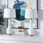 Set di lampade da tavolo in ceramica 28.5 con USB (set di 2)