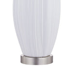 Set di 31 lampade da tavolo standard in porcellana bianca (set di 2) (set di 2)