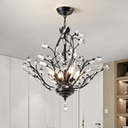 Maxax 4 - Lampadario classico/tradizionale unico con dettagli in cristallo