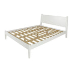 Letto a pannelli di metà secolo