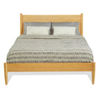 Letto a pannelli di metà secolo