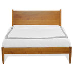 Letto a pannelli di metà secolo